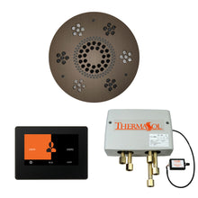 Load image into Gallery viewer, The Wellness Shower Package with ThermaTouch by ThermaSol 7 inch round antique nickel