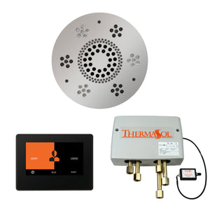 The Wellness Shower Package with ThermaTouch by ThermaSol 7 inch round polished chrome