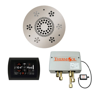 The Wellness Shower Package with SignaTouch by ThermaSol round polished nickel