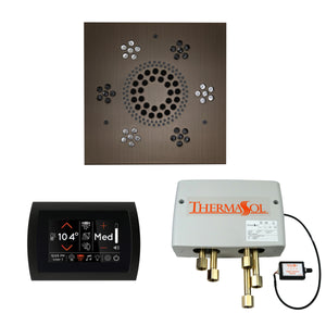 The Wellness Shower Package with SignaTouch by ThermaSol square antique nickel