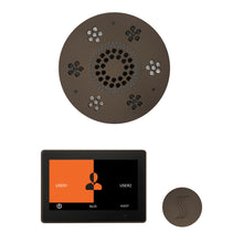 Load image into Gallery viewer, The Wellness Steam Package with ThermaTouch by ThermaSol 10 inch round oil rubbed bronze