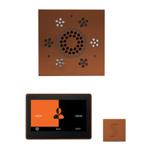 Load image into Gallery viewer, The Wellness Steam Package with ThermaTouch by ThermaSol 10 inch square antique copper