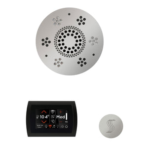 The Wellness Steam Package with SignaTouch by ThermaSol round polished chrome